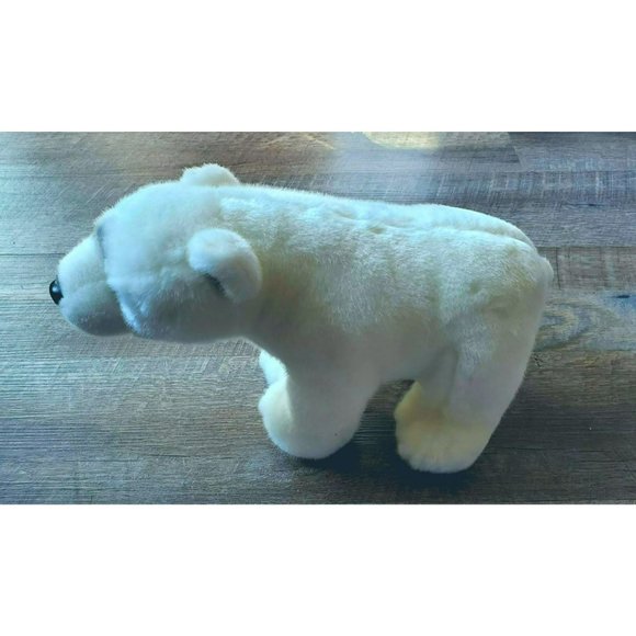 Adventure Planet Polar Bear White Stuffed Animal/Plush Wildlife High Quality - Picture 3 of 10